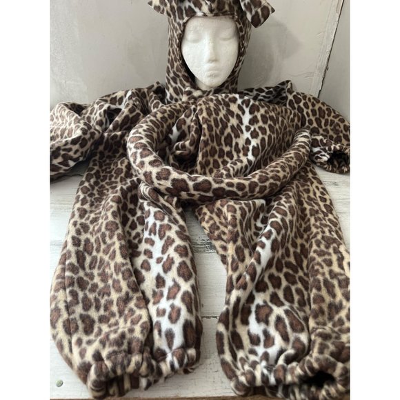 Adult? Large child soft plushy leopard costume - Picture 3 of 4